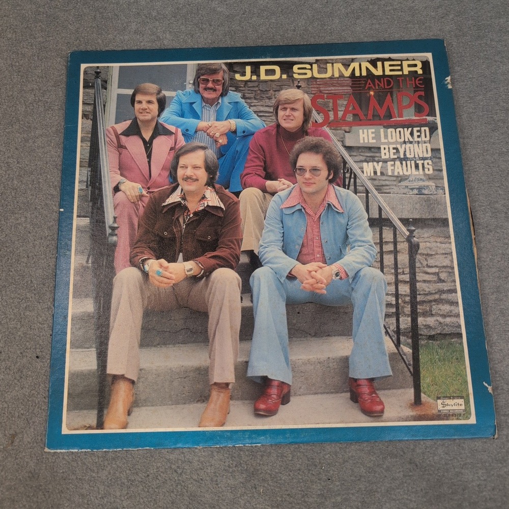 J.D. Sumner and the Stamps He Looked Beyond My Faults Vinyl LP Skylite SLP-6273